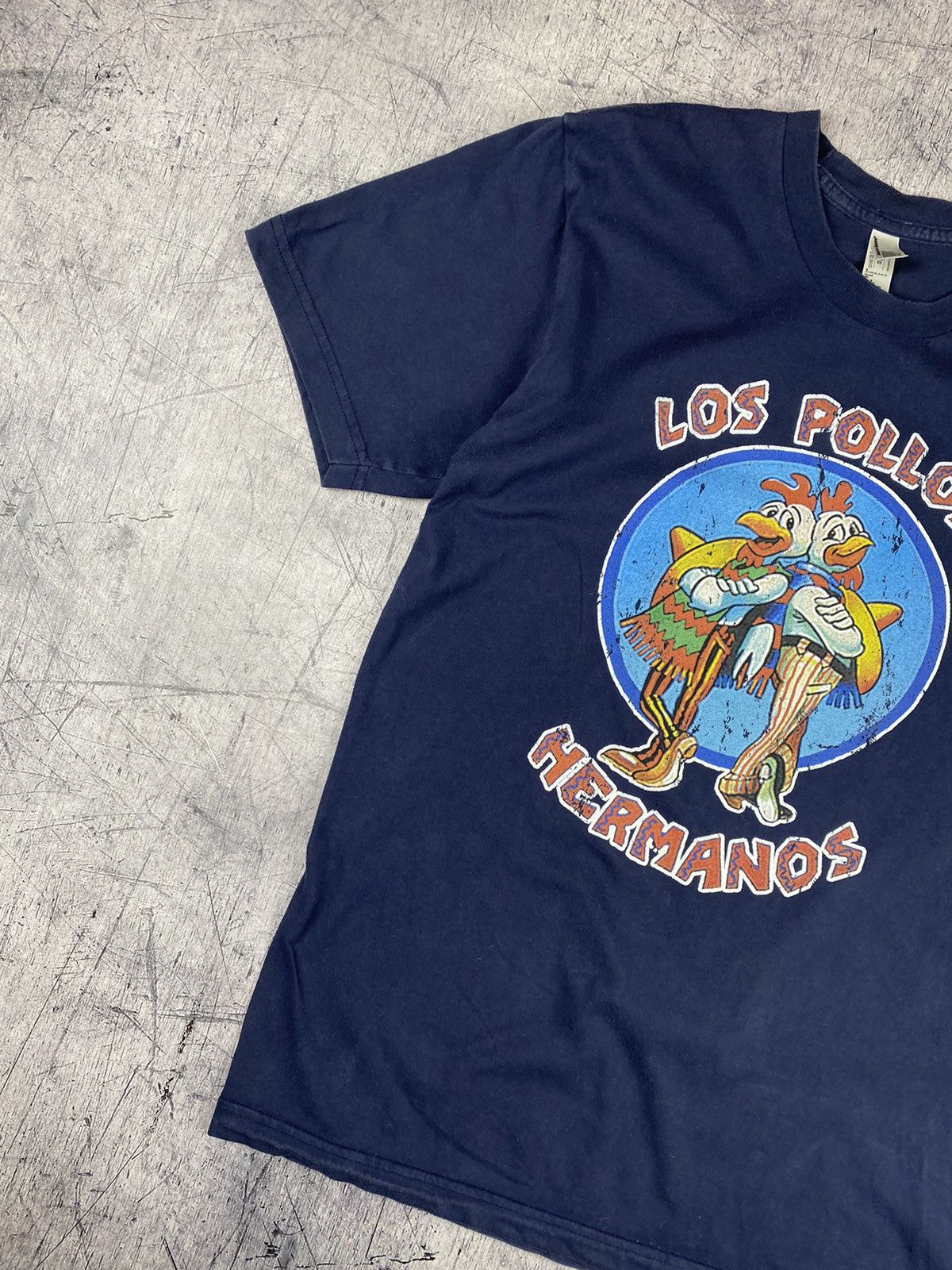Band Tees Vintage Breaking Bad Los Pollos Hermanos tee Size US M / EU 48-50 / 2 - 3 Thumbnail