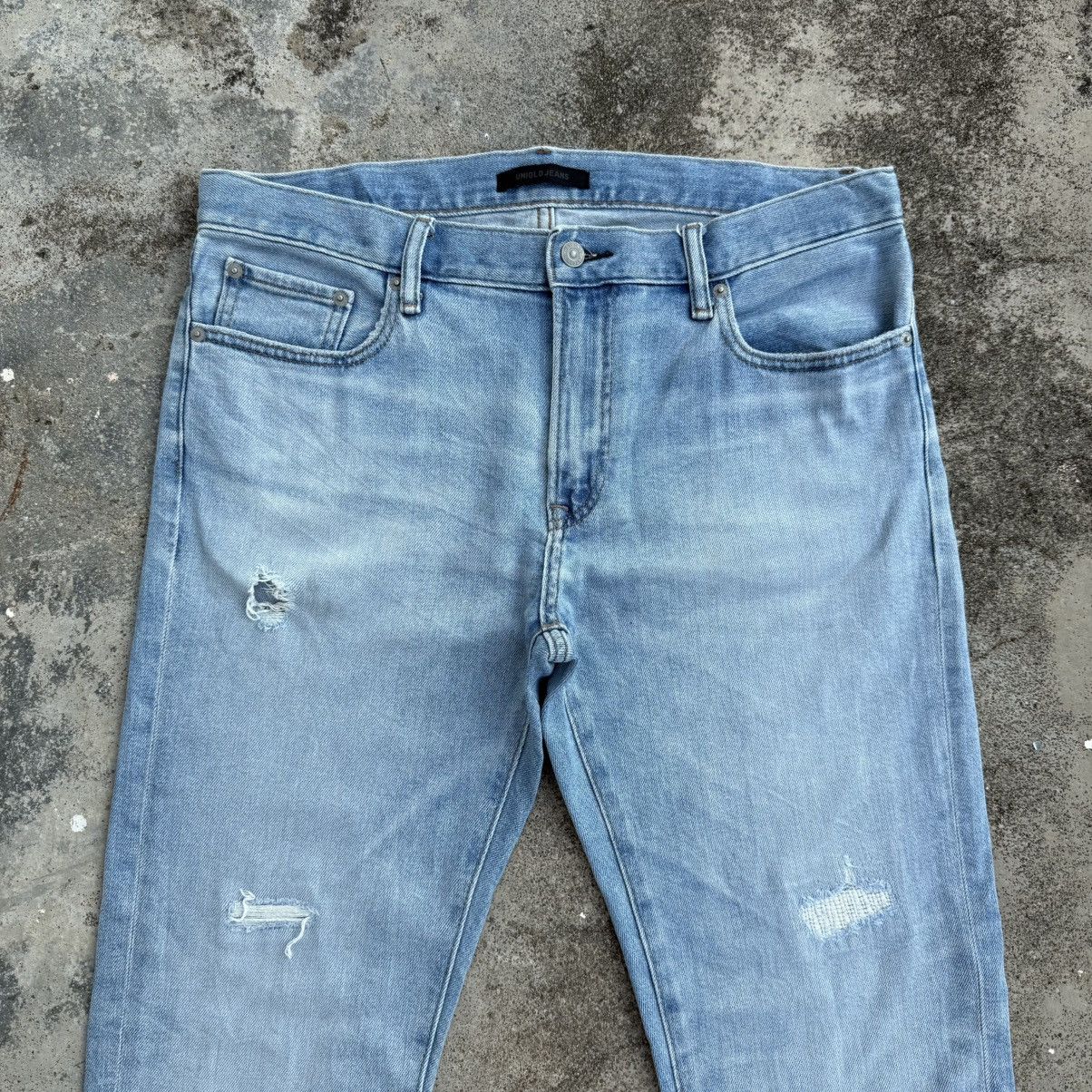 Black Label VINTAGE JAPANESE FADED JEANS DENIM PANTS Size US 36 / EU 52 - 3 Thumbnail
