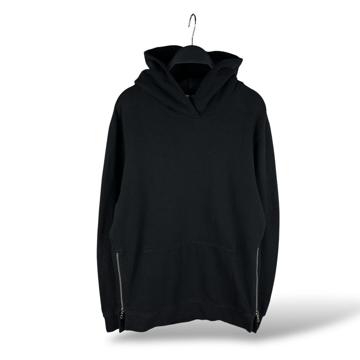 John Elliott John Elliott Villain Black Hoodie Side Zip Hidden Pocket Size US L / EU 52-54 / 3 - 1 Thumbnail