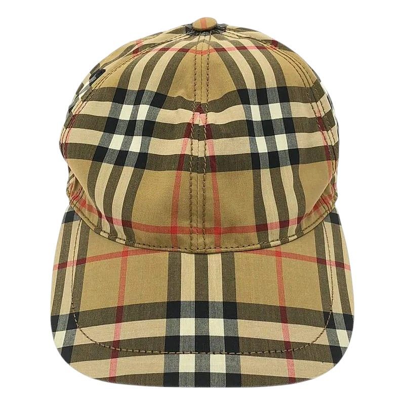 Burberry Burberry - M Nova Check Baseball Cap Brown Vintage Size ONE SIZE - 2 Thumbnail