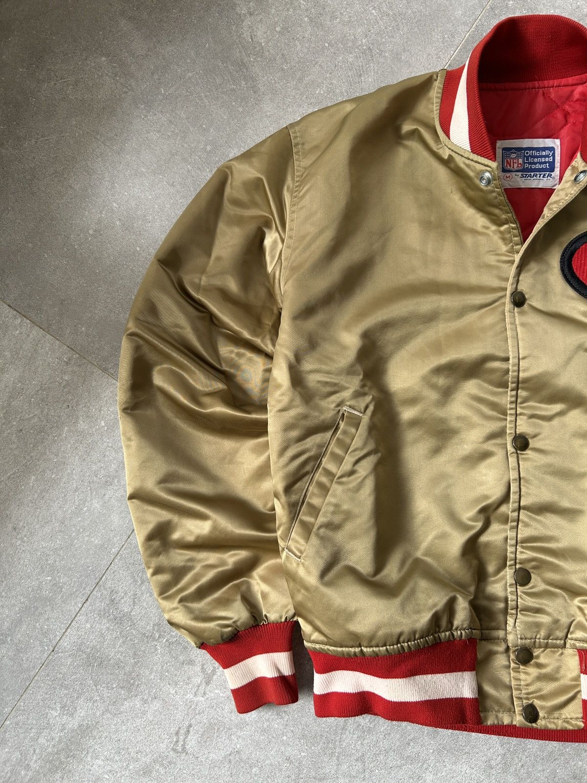 Starter Vintage NFL Starter 49ers Bomber Jacket Size US M / EU 48-50 / 2 - 8 Thumbnail