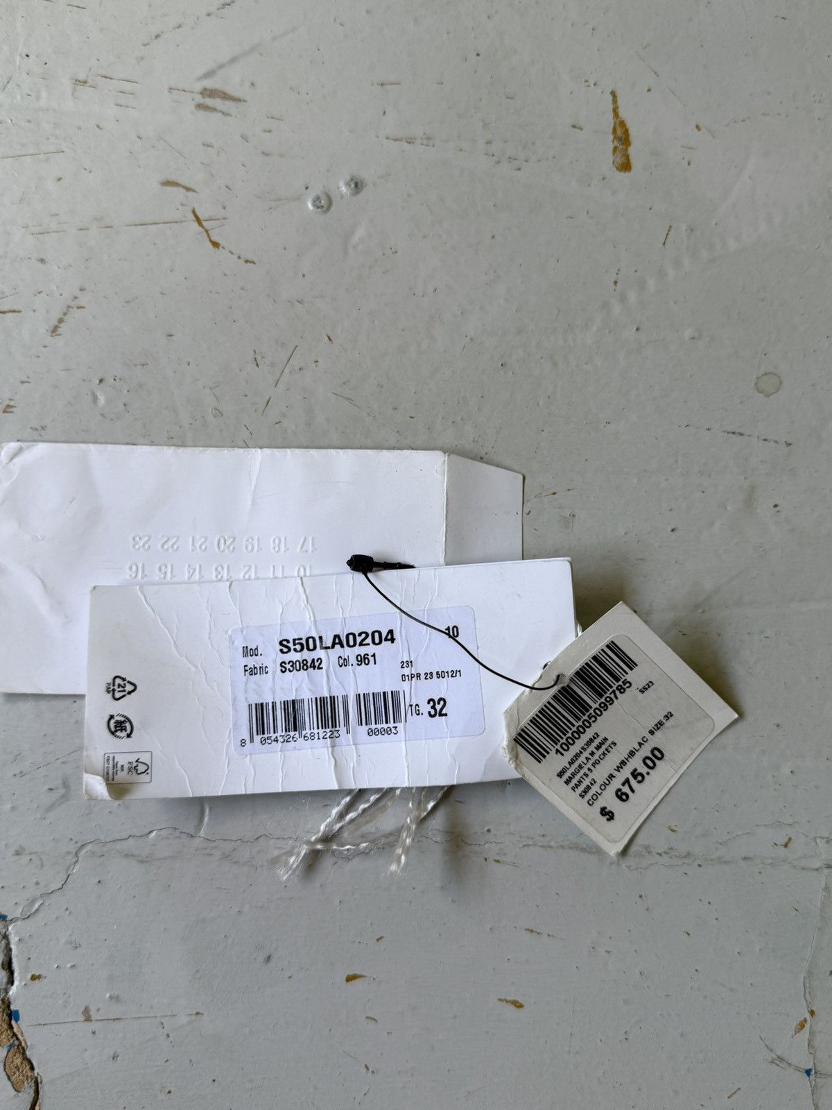 Maison Margiela Maison Margiela Painted 5-Pocket Carpenter Pants Size US 32 / EU 48 - 14 Thumbnail