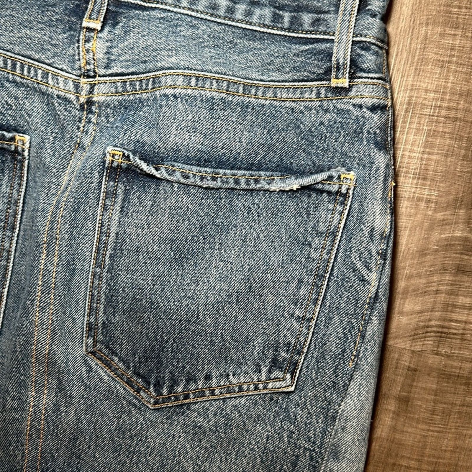 Agolde Agolde Quinn High Rise Denim Skirt - 25 Size 25" / US 0 / IT 36 - 3 Thumbnail