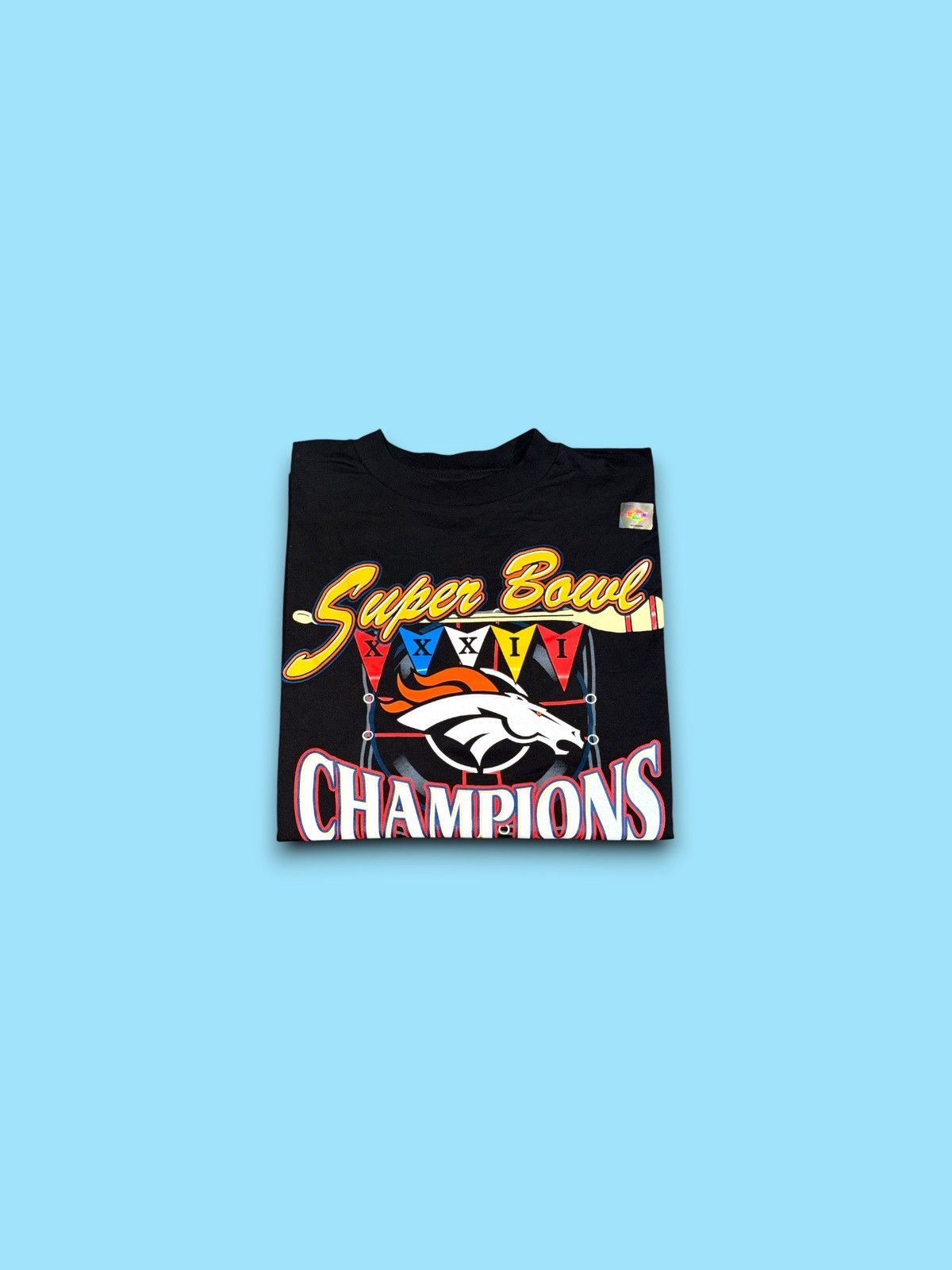 Logo 7 Vintage Denver Broncos Super Bowl Champions Logo 7 Tee XL Size US XL / EU 56 / 4 - 1 Thumbnail