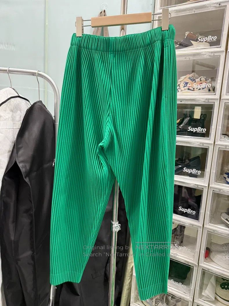Issey Miyake Issey Miyake size S Green Trousers Size US 27 - 3 Thumbnail