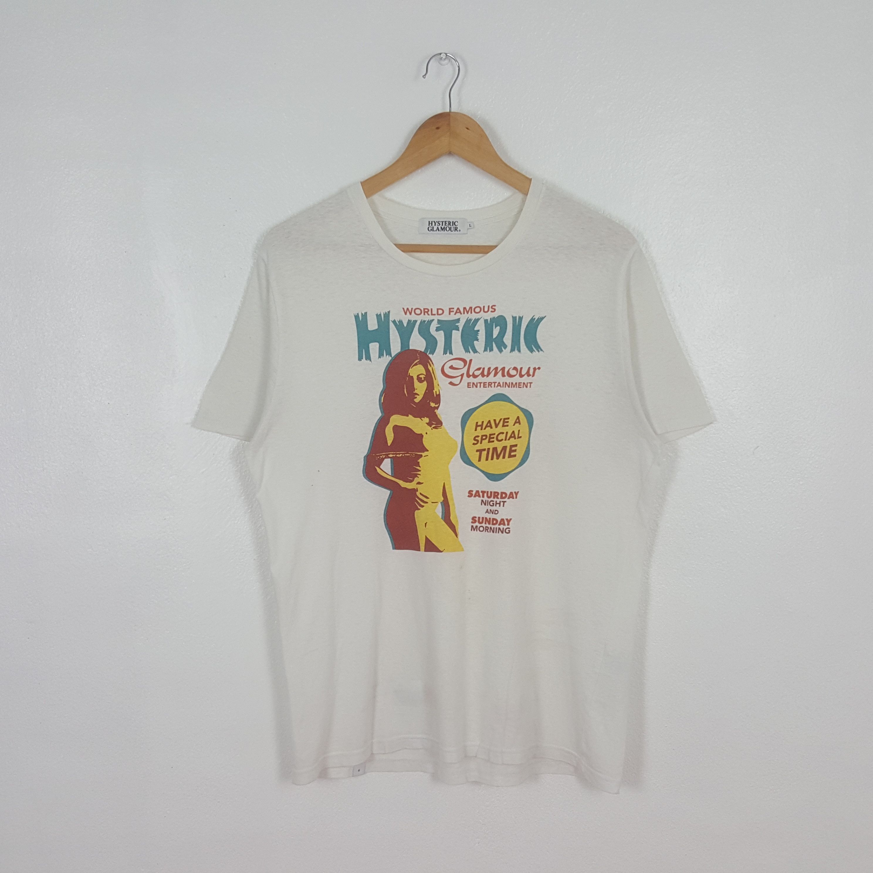 Hysteric Glamour Vintage Hysteric Glamour Japanese Brand Tshirt C319N60 Size US M / EU 48-50 / 2 - 1 Thumbnail