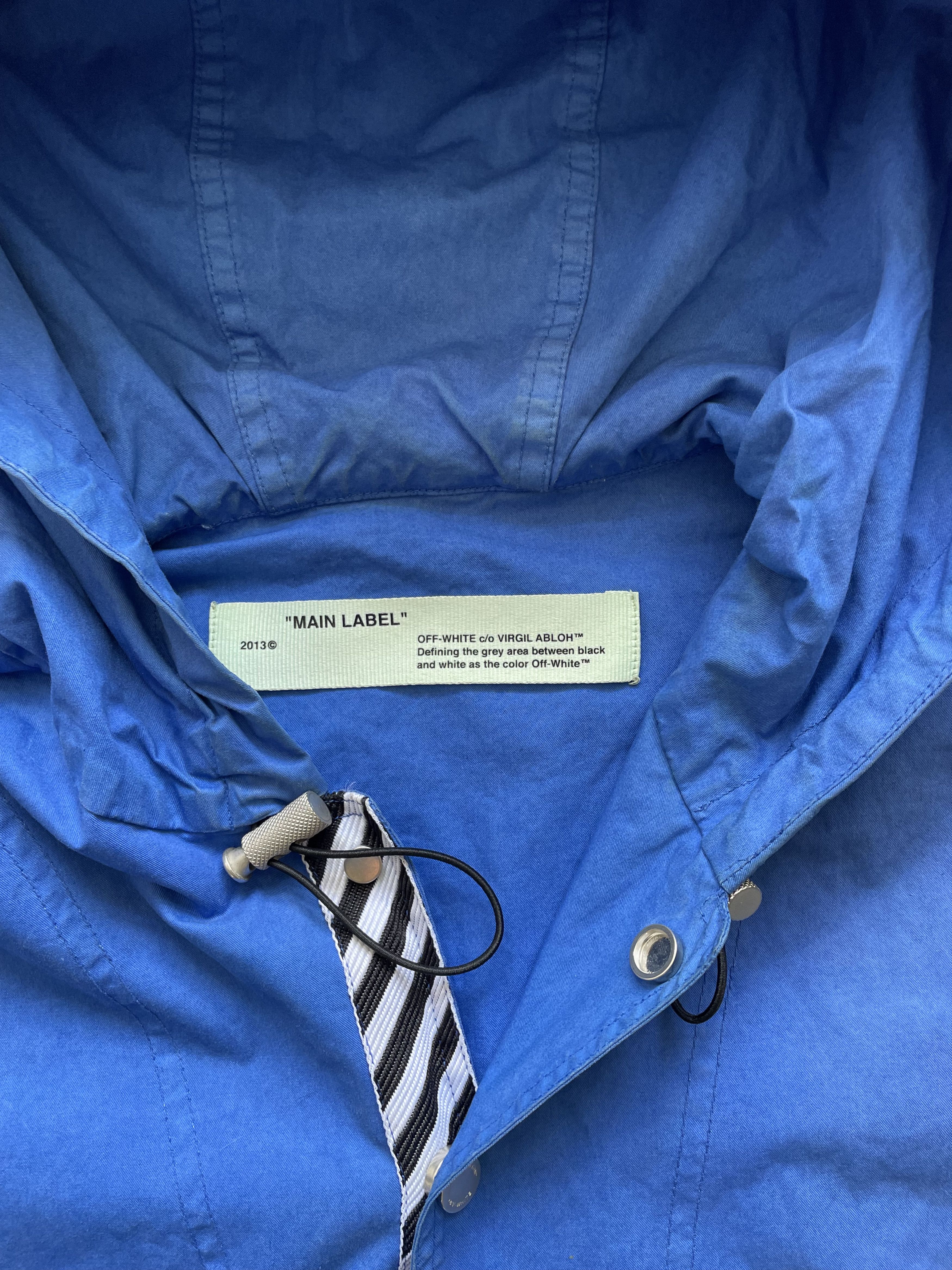 Off-White Off-White Pullover Anorak Jacket OG Virgil Era Size US M / EU 48-50 / 2 - 3 Thumbnail