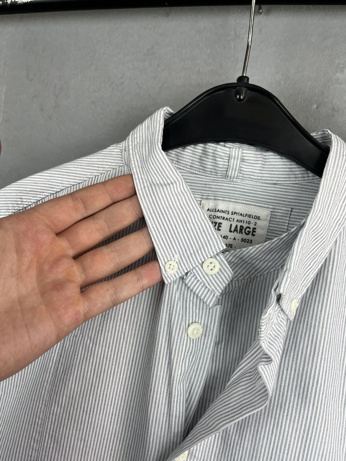 Allsaints Allsaints avant garde shirt Size US L / EU 52-54 / 3 - 6 Thumbnail