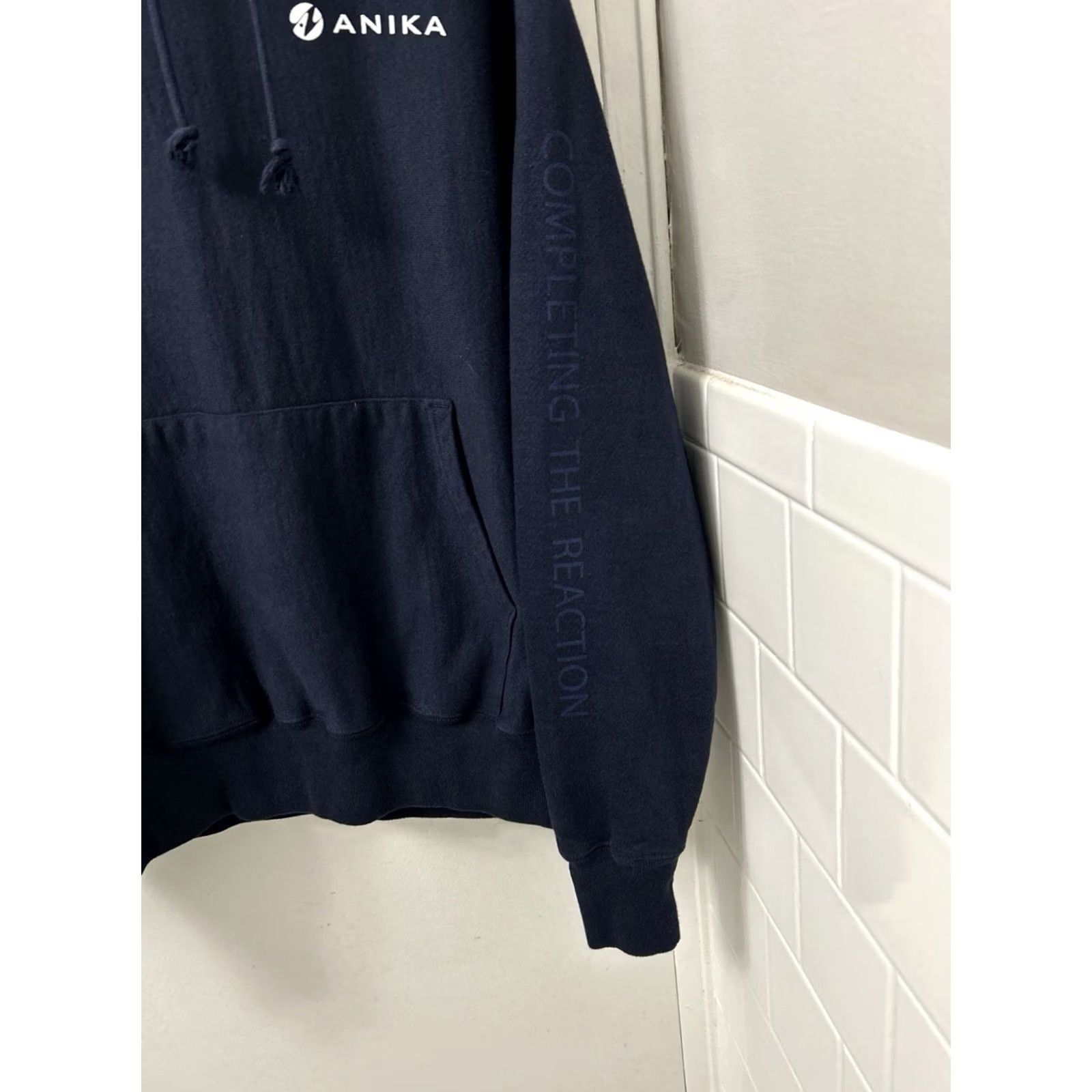 Champion Champion Hoodie Mens M Navy Blue Sweatshirt Pullover L/S Size US M / EU 48-50 / 2 - 5 Thumbnail