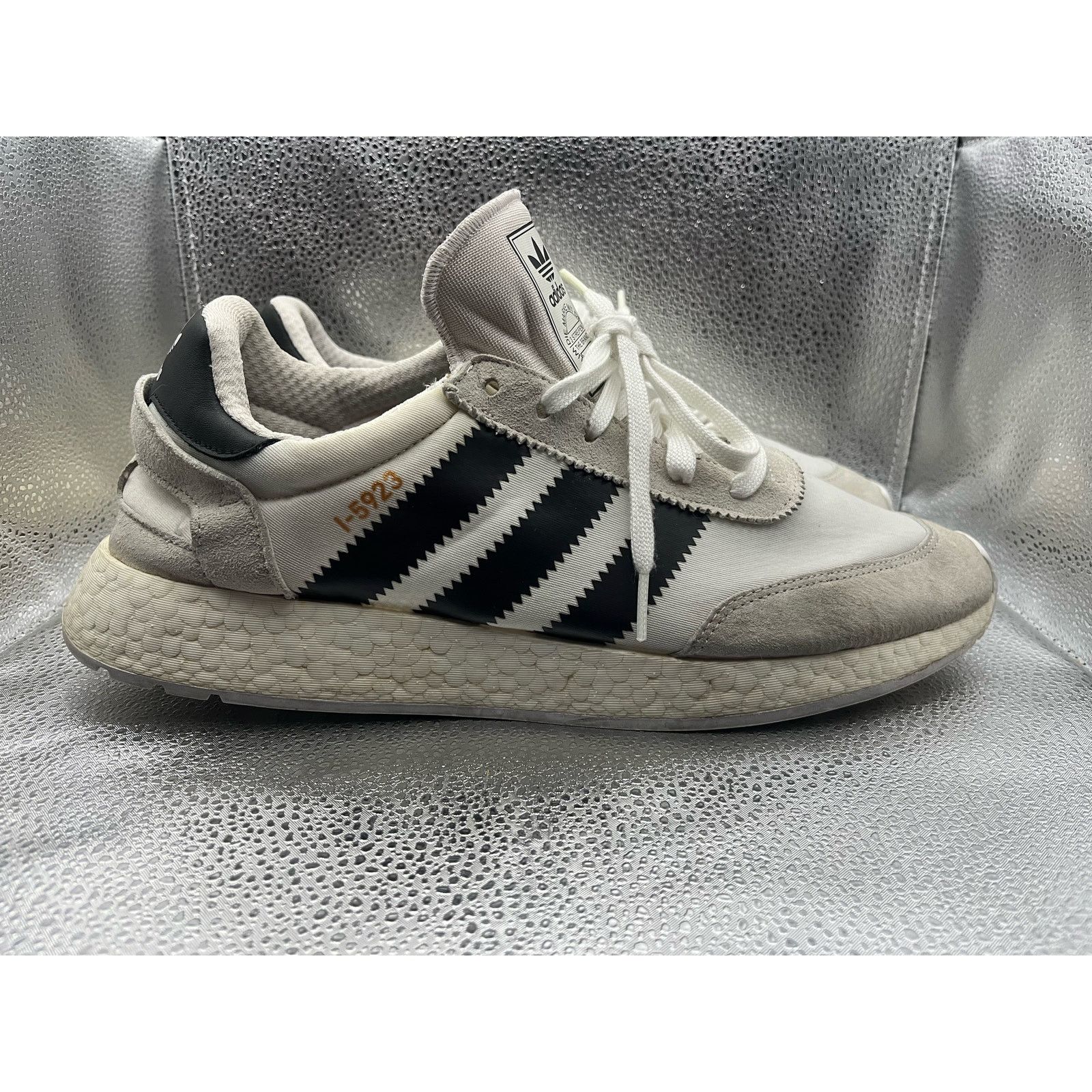 Adidas Adidas I-5923 Originals White Black Mens 13 Size US 13 / EU 46 - 1 Thumbnail