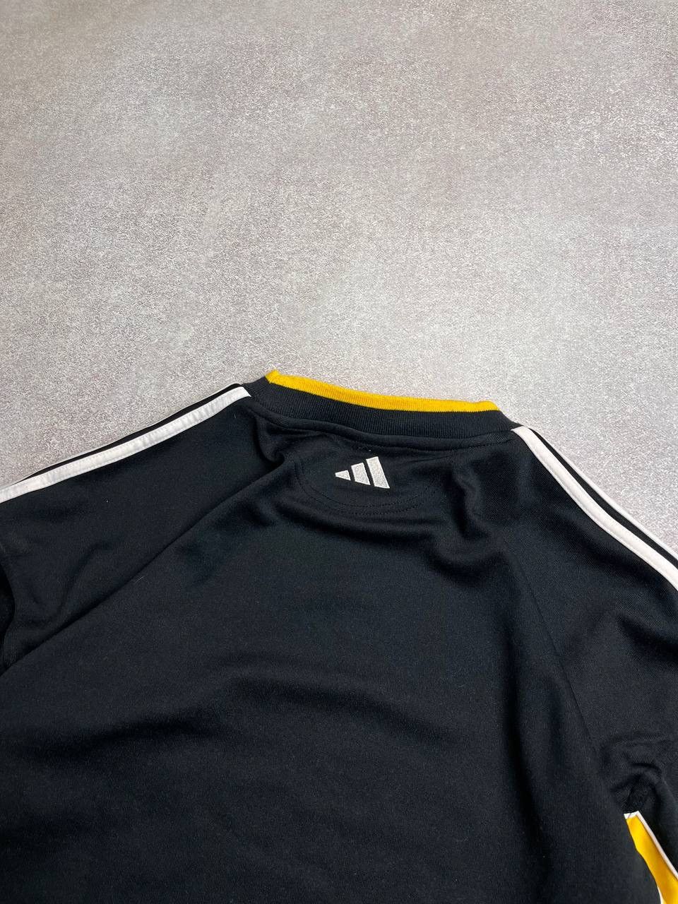 Vintage VINTAGE ADIDAS 3-STRIPED BOXY HEAVY COTTON SWEATSHIRT Y2K L Size US L / EU 52-54 / 3 - 5 Thumbnail