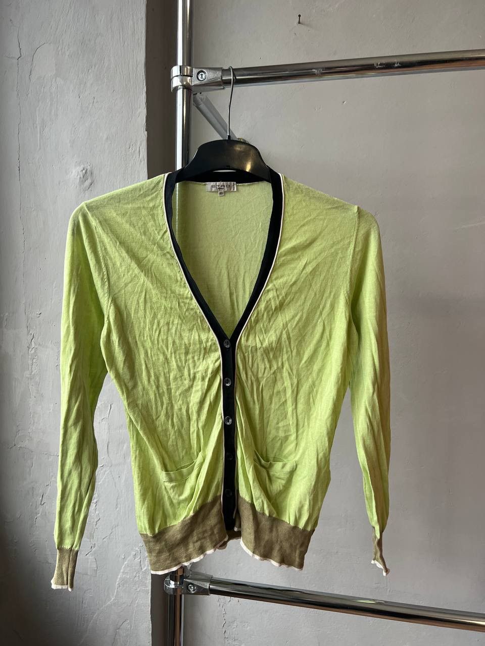 Etro ETRO MILANO SILK CLASSIC BUTTON WOMEN ICONIC CARDIGAN SZ 46 Size L / US 10 / IT 46 - 3 Thumbnail
