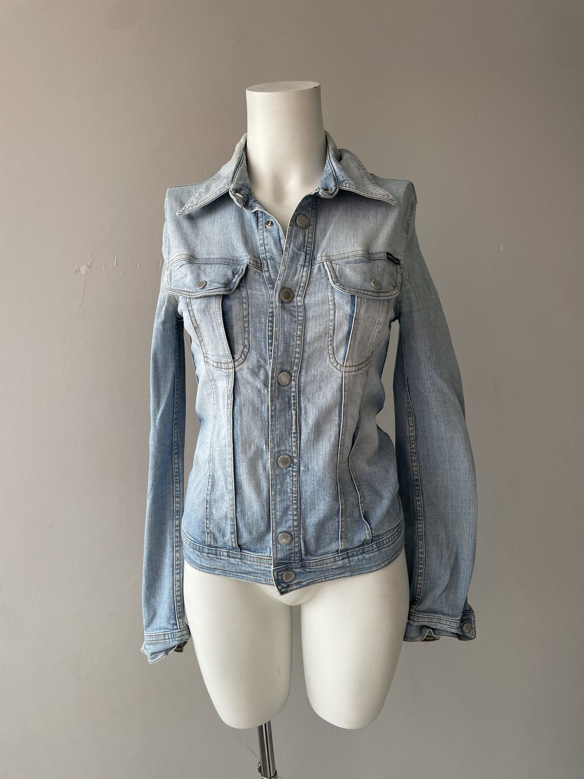 Dolce & Gabbana Dolce Gabbana denim shirt Size M / US 6-8 / IT 42-44 - 5 Thumbnail