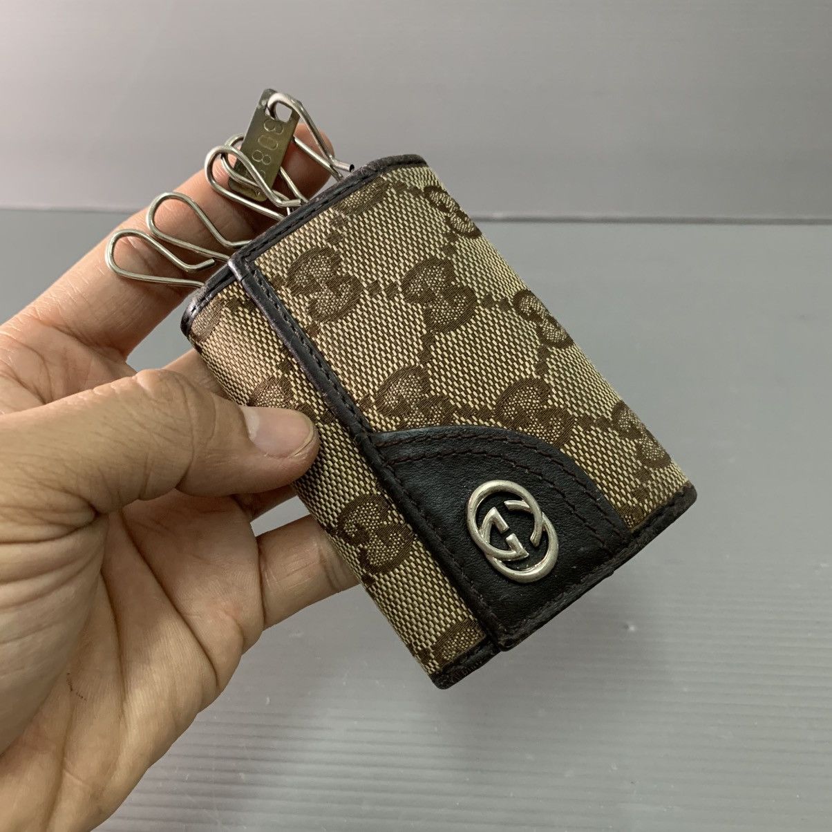 Gucci Gucci Monogram Key Holder Size ONE SIZE - 2 Thumbnail