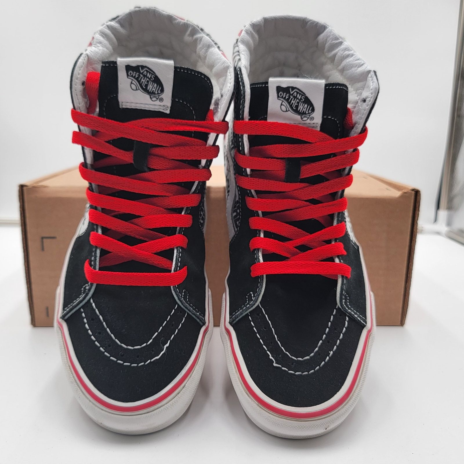 Vans Vans Sk-8 Hi (i Heart) Black/White Sz 9M/10.5W (156) Size US 9 / EU 42 - 3 Thumbnail