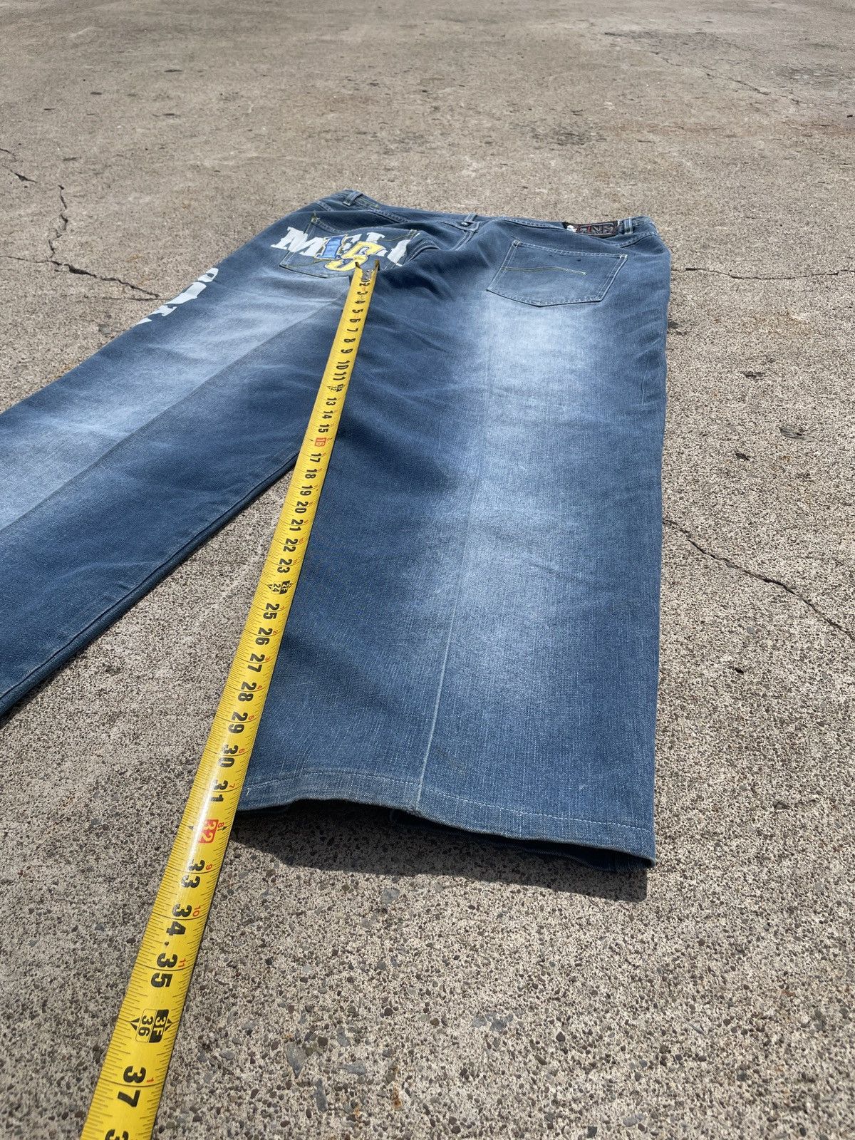 NBA Carmelo Anthony Denver Nuggets Baggy Denim Size US 42 / EU 58 - 12 Thumbnail