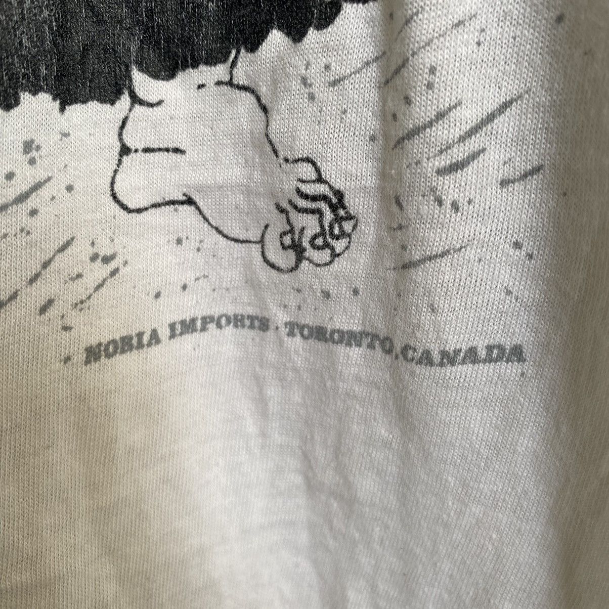 Vintage Thrashed Vintage 80s Shiranui Koemon Sumo ERD GRUNGE TSHIRT Size US L / EU 52-54 / 3 - 3 Thumbnail