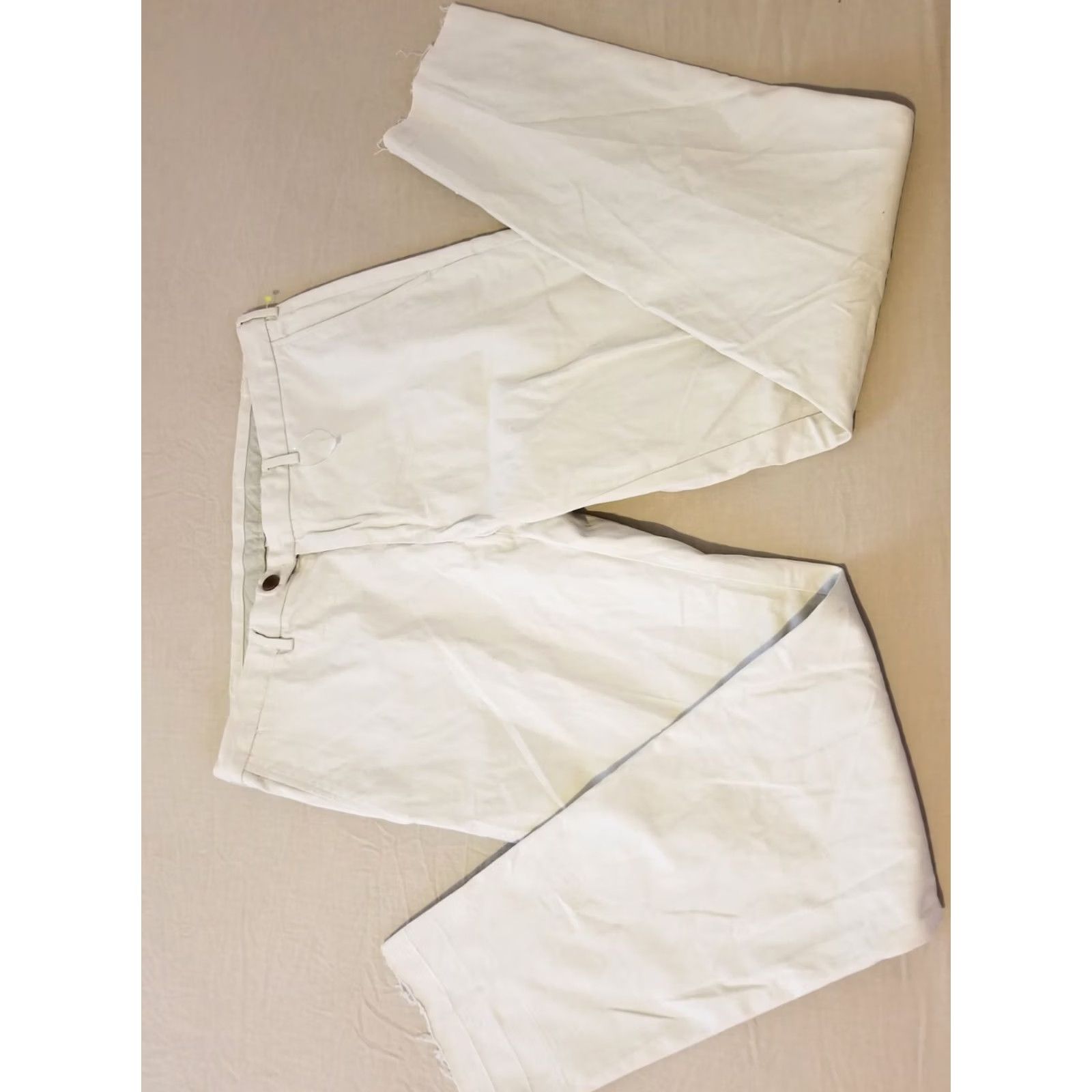 Brooks Brothers Brooks Brothers Dress Mens 36 Beige Khaki Pants 36x30 Cotton Slack Chino Trouser Size US 36 / EU 52 - 5 Thumbnail