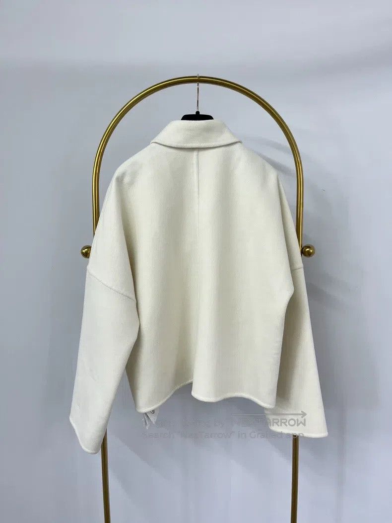 Hermes Hermes White Cashmere Jacket Size XS / US 0-2 / IT 36-38 - 2 Thumbnail