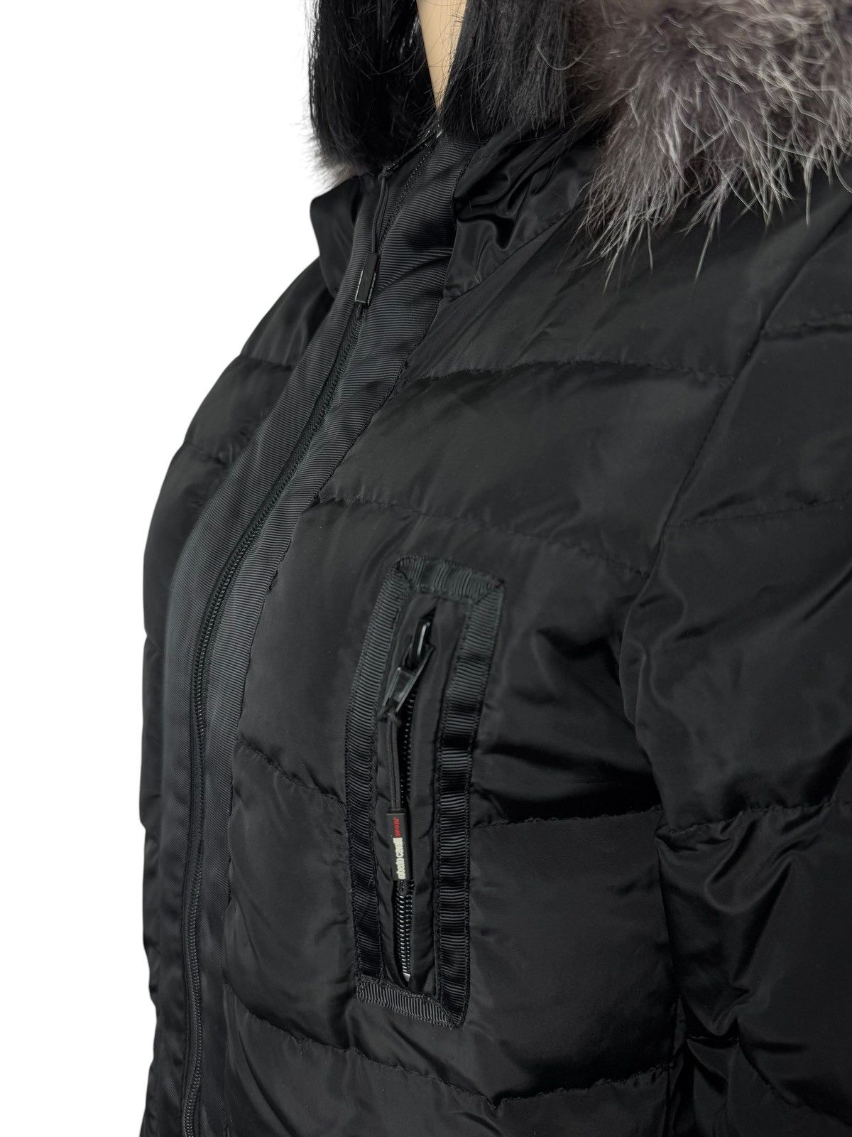 Roberto Cavalli Roberto Cavalli Down Parka Real Fur size M Size M / US 6-8 / IT 42-44 - 7 Thumbnail