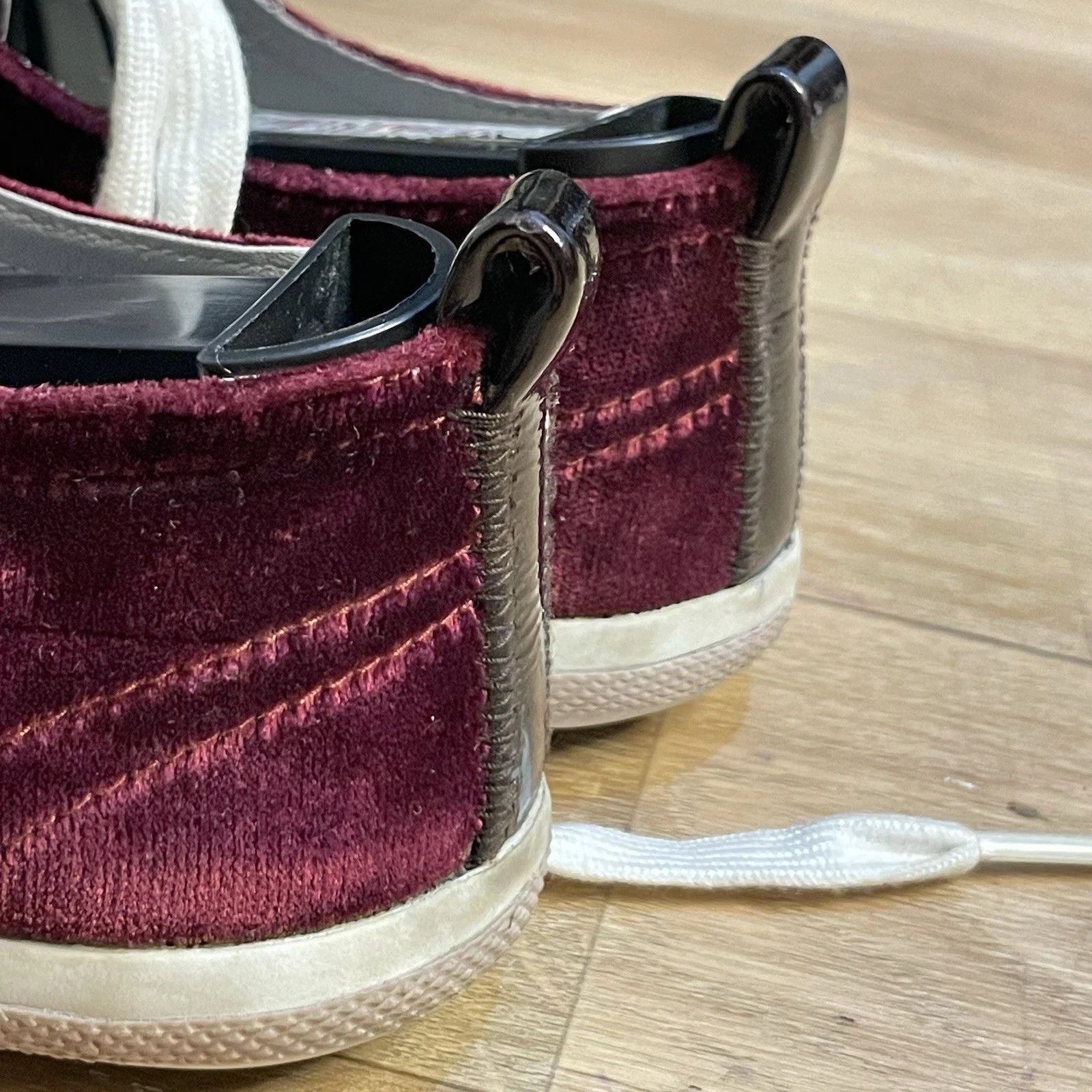 Prada Share Prada Sport Sneakers velvet Low Top Lace Up Cap Toe Size US 6 / IT 36 - 9 Thumbnail