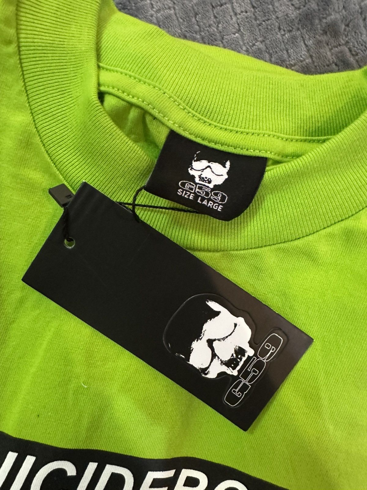 G59 Records G59 INLFTRGMH NEGATE TEE Size US L / EU 52-54 / 3 - 3 Thumbnail