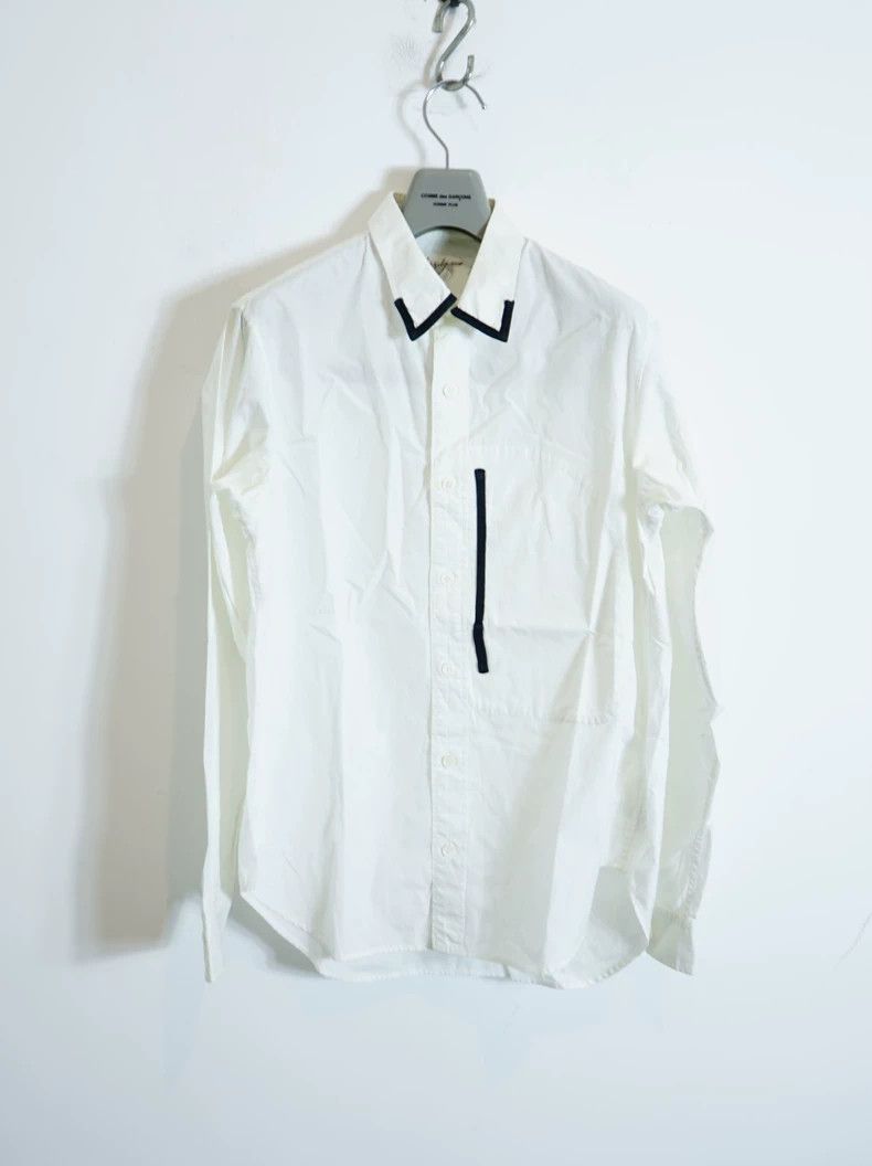Yohji Yamamoto Yohji Yamamoto Patchwork shirt 2505-Nextarrow Size US M / EU 48-50 / 2 - 1 Thumbnail