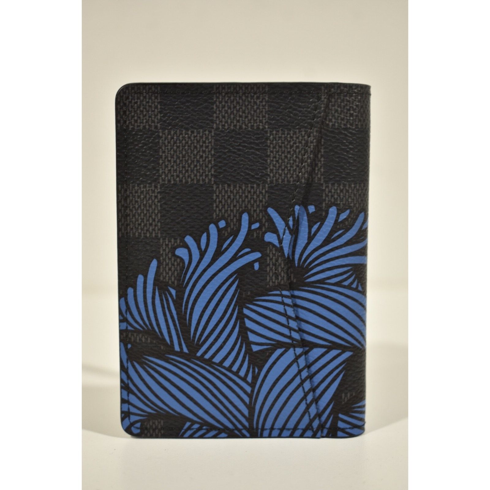 Louis Vuitton Louis Vuitton Damier Graphite Blue Pocket Organizer Wallet Size ONE SIZE - 5 Thumbnail
