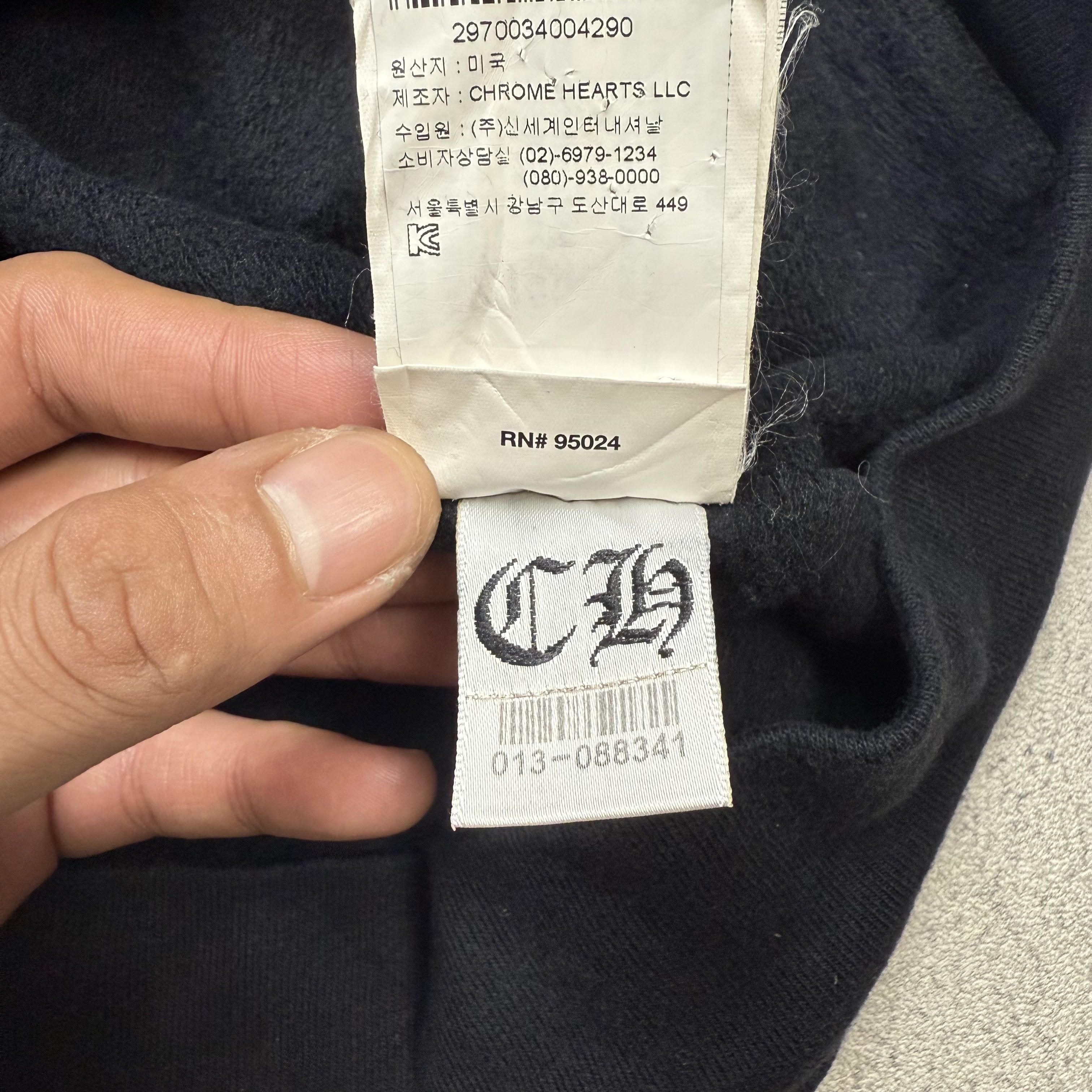 Chrome Hearts Chrome Hearts Horseshoe Seoul Exclusive Zip Up Hoodie Size US L / EU 52-54 / 3 - 12 Thumbnail