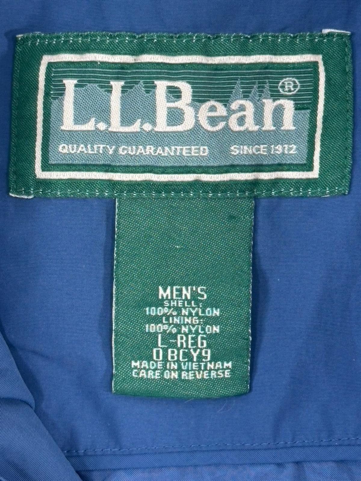 L.L. Bean LL Bean Nylon 3-in-1 Full Zip Hooded Winter Parka Blue L Size US L / EU 52-54 / 3 - 7 Thumbnail