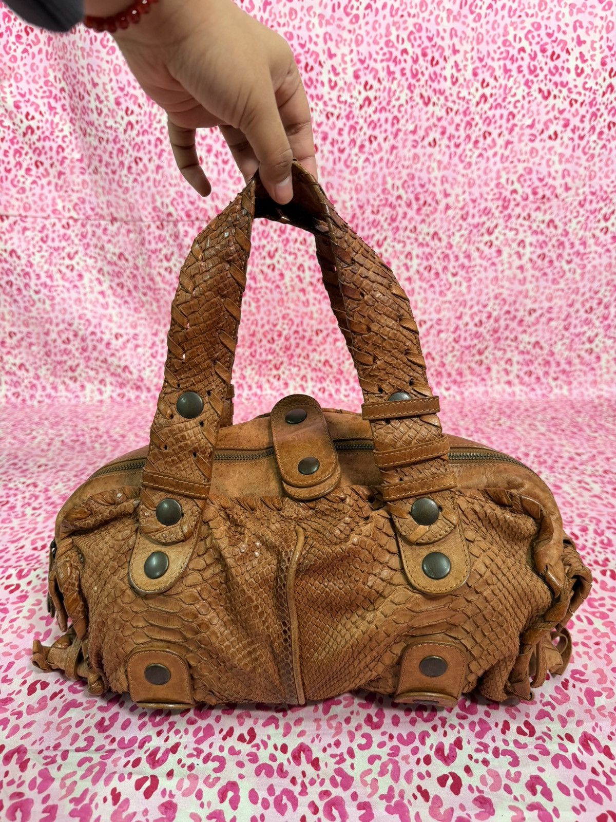 Chloe Silverado Leather Handbag