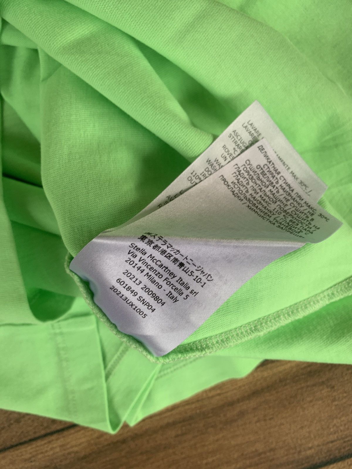 Stella McCartney Stella McCartney 23 old bond st. London neon Size US S / EU 44-46 / 1 - 7 Thumbnail