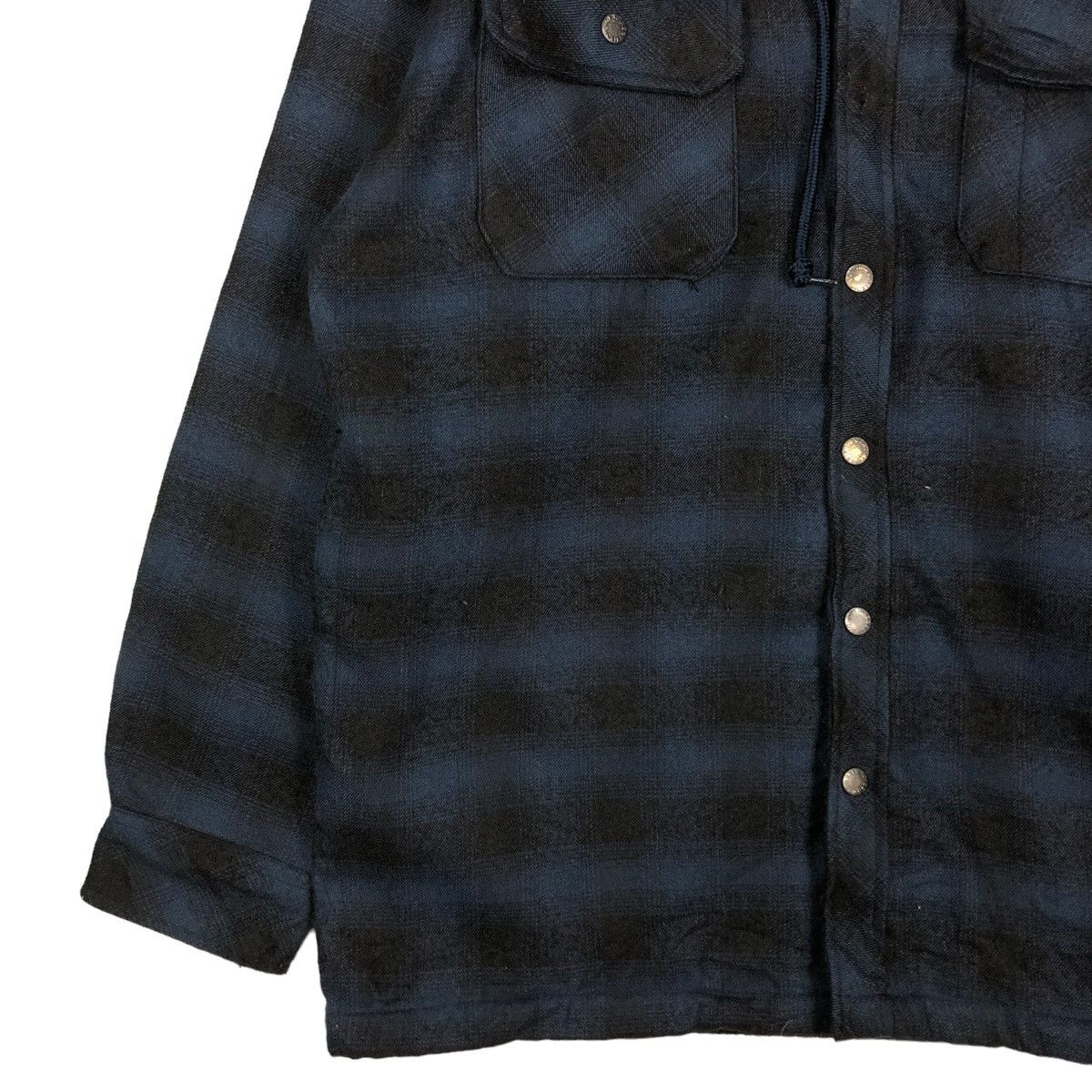 Japanese Brand 🔥VINTAGE WOOL JACKET DICKIES USA TARTAN DESIGN Size US M / EU 48-50 / 2 - 4 Thumbnail
