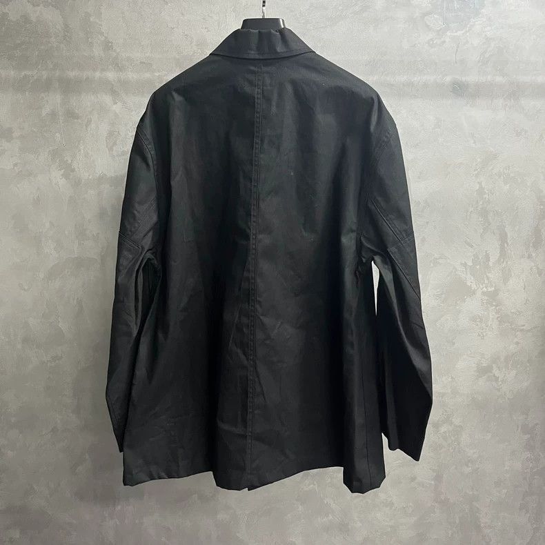 Balenciaga Balenciaga Black Chest Pocket Solid Color Collar Single bre Size US M / EU 48-50 / 2 - 5 Thumbnail