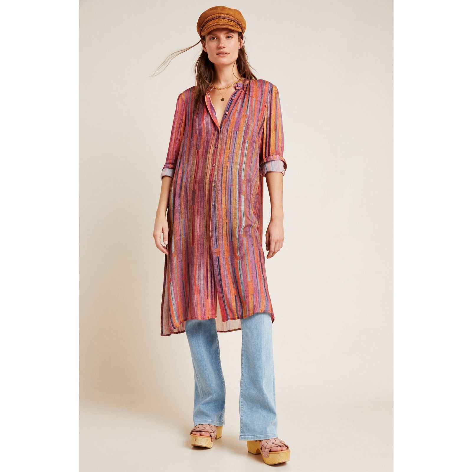 New Conditions Apply Lauressa Buttondown Tunic