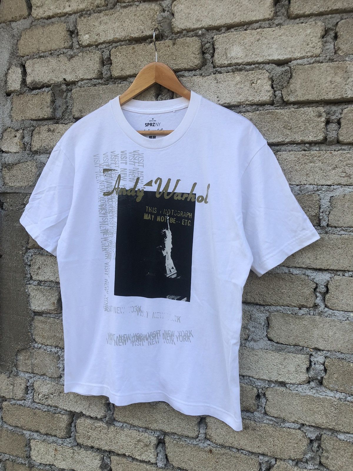 Andy Warhol × Japanese Brand × Uniqlo Uniqlo X SPRZNY X Andy Warhol Art Graphic Tshirts Size US M / EU 48-50 / 2 - 4 Thumbnail