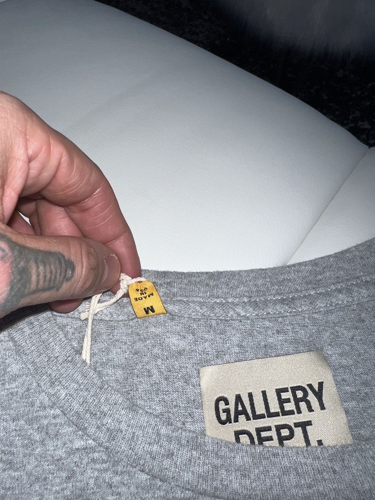 Gallery Dept. Gallery dept logo long sleeve t shirt Size US M / EU 48-50 / 2 - 7 Thumbnail