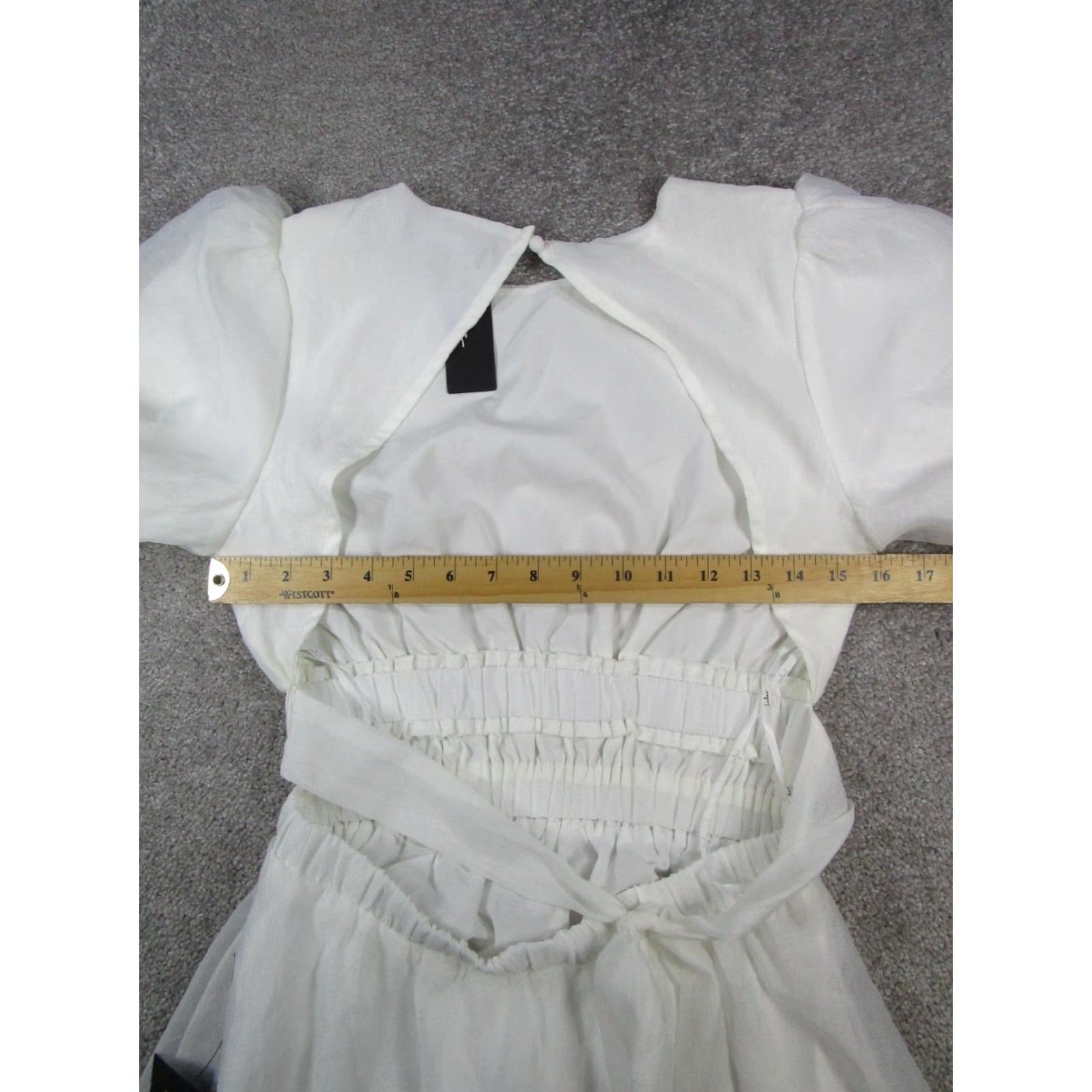 Lulus Lulus Dress Womens Adult S White Blouson Formal Wedding Size S / US 4 / IT 40 - 5 Thumbnail