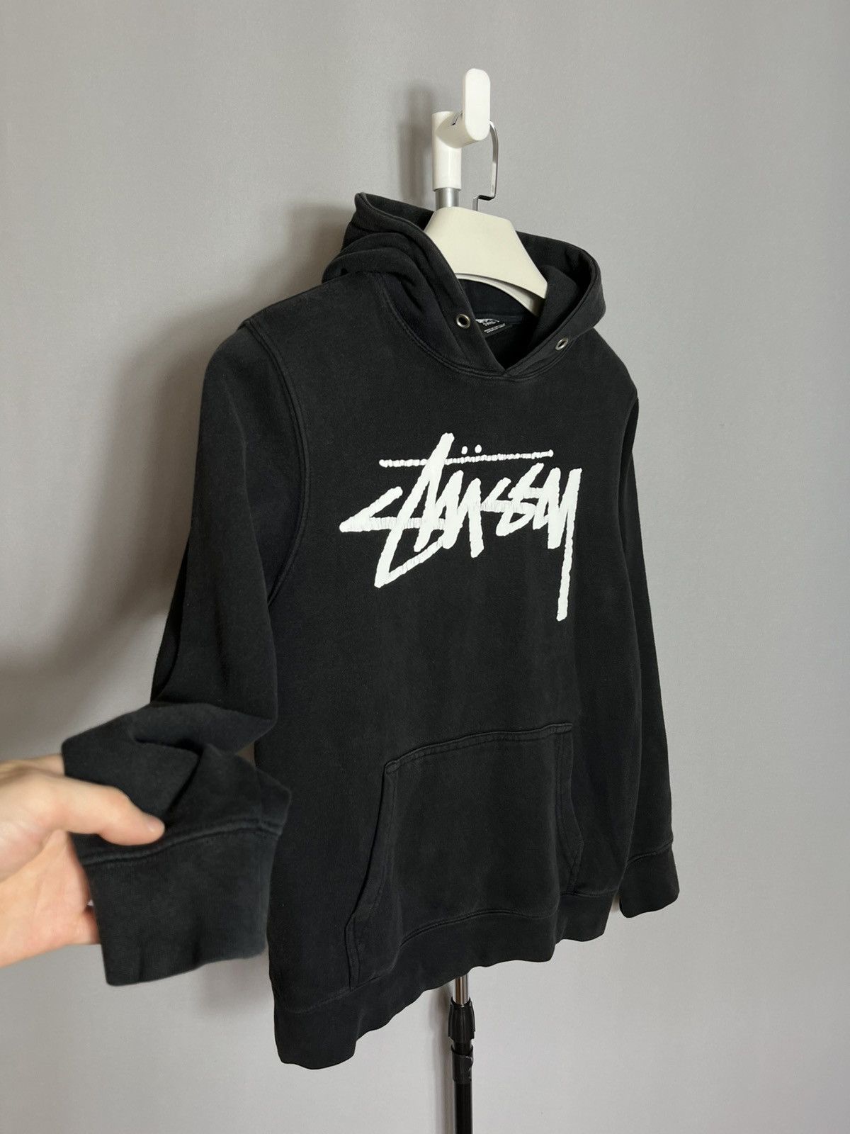 Stussy Old Stussy Black Hoodie Mens Vintage Size US S / EU 44-46 / 1 - 5 Thumbnail