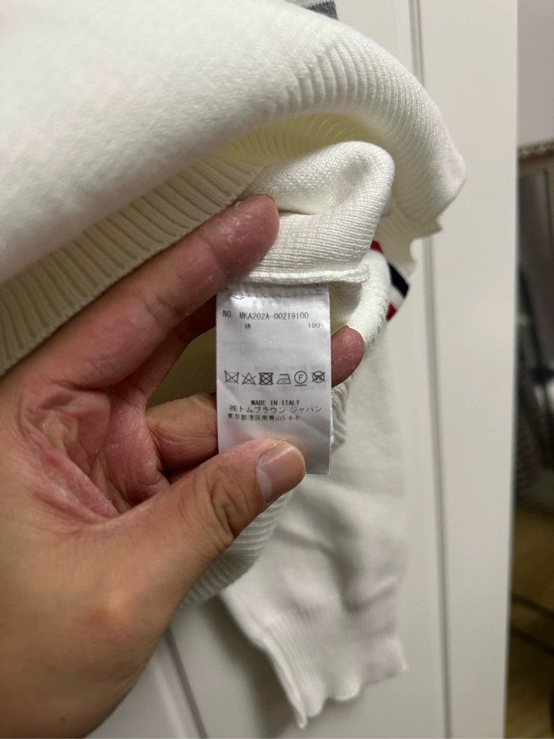 Thom Browne Thom Browne size1 Four stripe knit hoodie Size US S / EU 44-46 / 1 - 4 Thumbnail