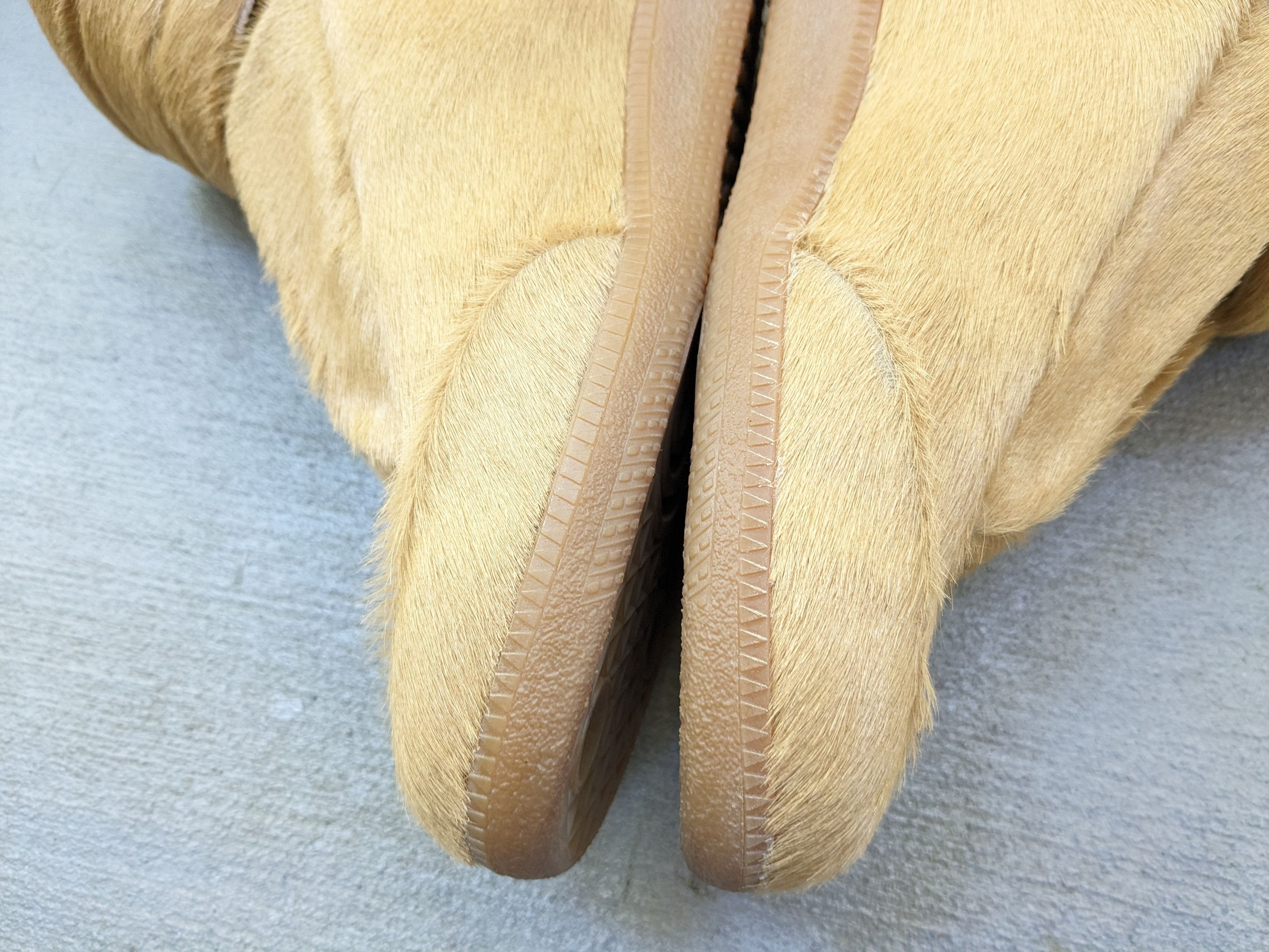 Maison Margiela Maison Margiela Future Pony Hair 9 42 Leather High Tops Tan Size US 9 / EU 42 - 9 Thumbnail