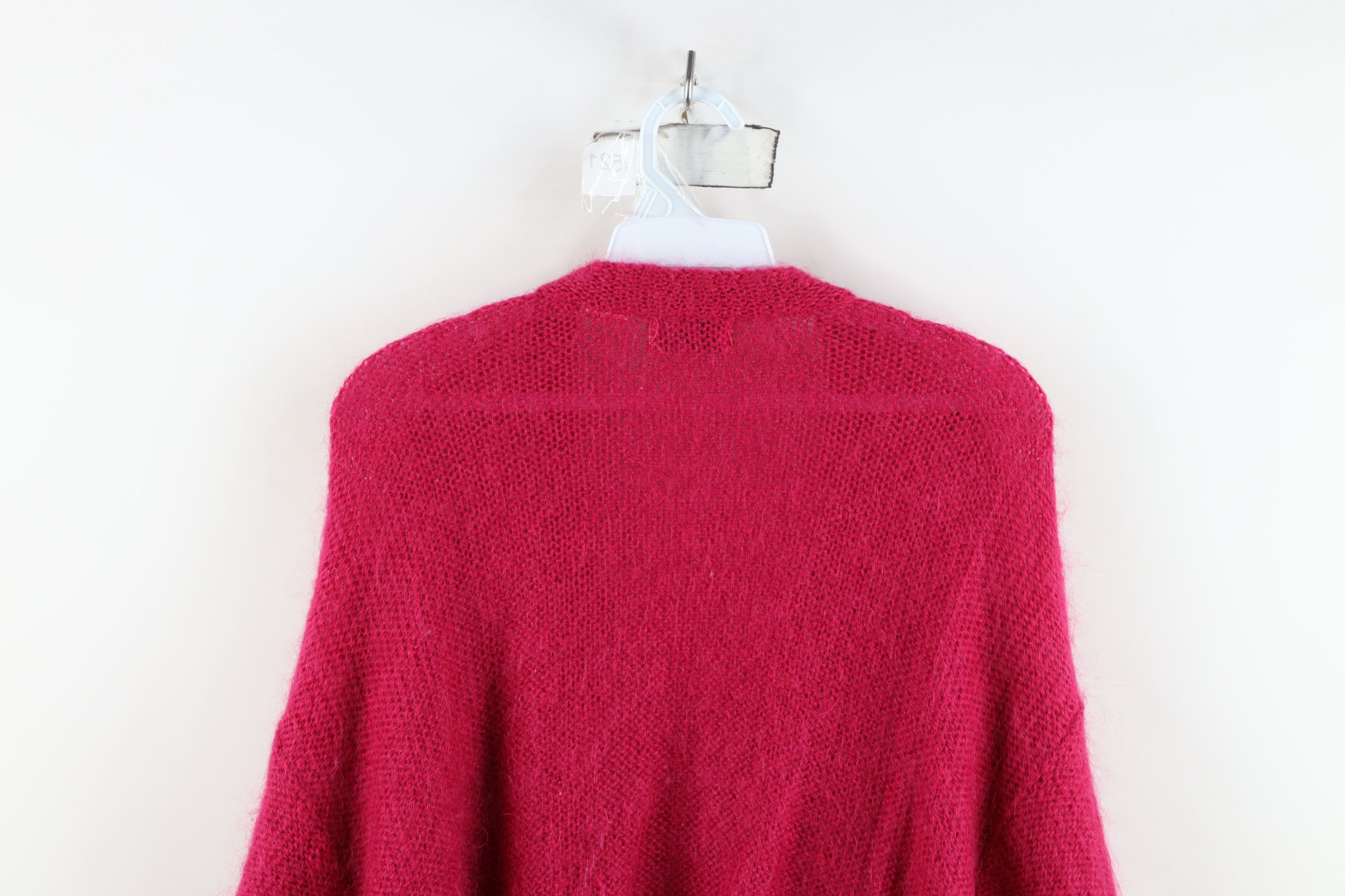Vintage Vintage 90s Streetwear Chunky Cable Knit Cardigan Sweater Size L / US 10 / IT 46 - 9 Thumbnail