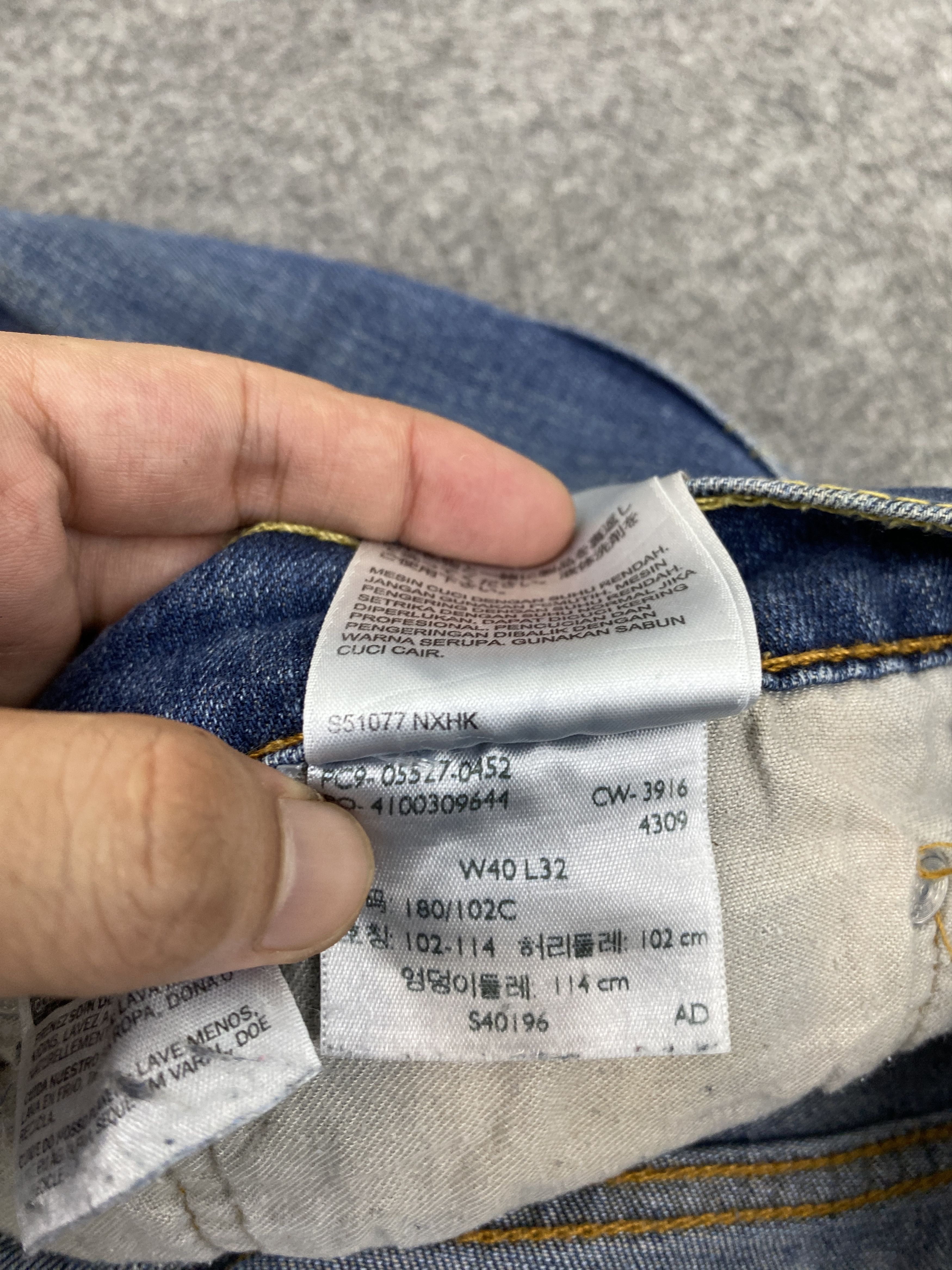 Levi's Vintage Levis 527 Flared Bootcut Faded Blue Jeans Size US 41 - 10 Thumbnail