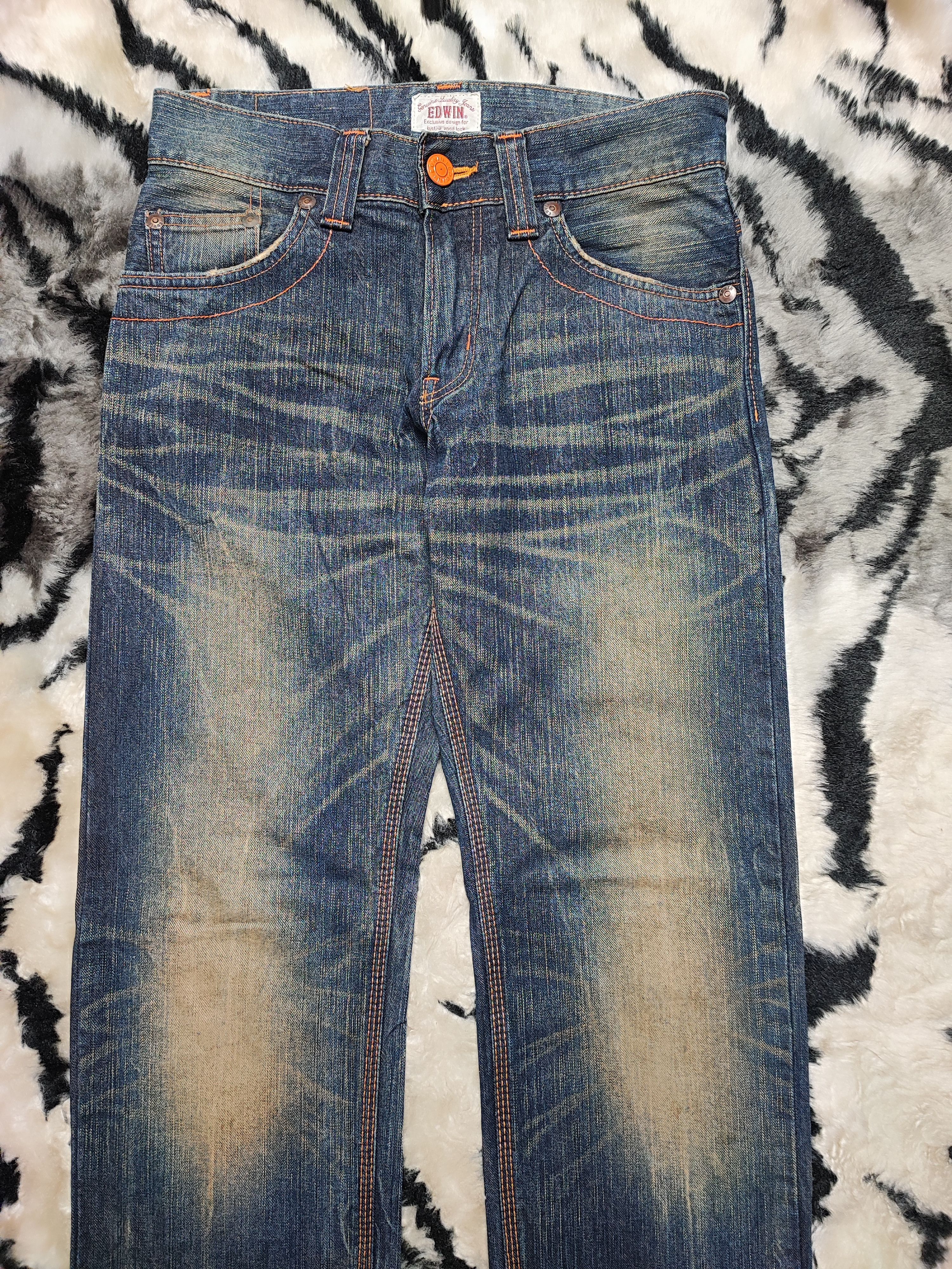 Edwin EDWIN VINTAGE XV FADED JEANS VERY RARE Size US 30 / EU 46 - 3 Thumbnail