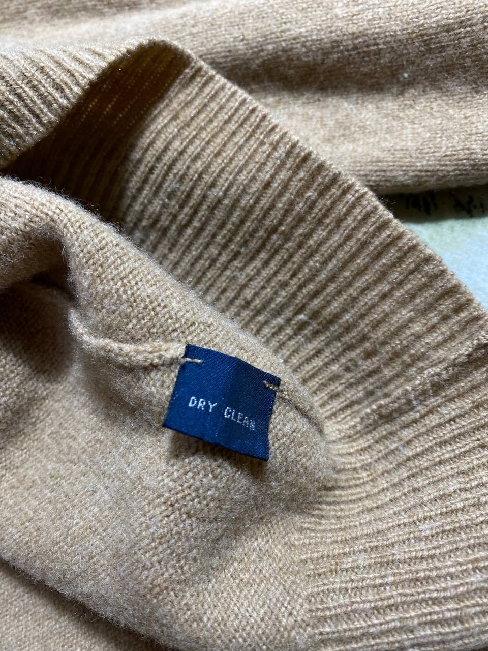 Polo Ralph Lauren × Ralph Lauren × Vintage 90s Vintage Polo Ralph Lauren Khaki Knit Sweater Size US XL / EU 56 / 4 - 6 Thumbnail