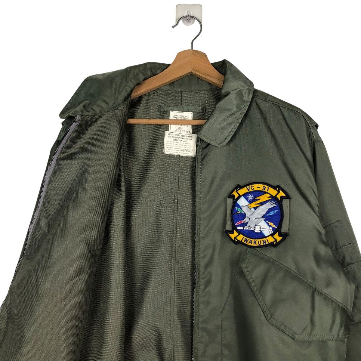 Vintage 🔥VINTAGE BOMBER JACKET FLY HOUSTON CO BUZZ RICKSONS Size US L / EU 52-54 / 3 - 13 Thumbnail