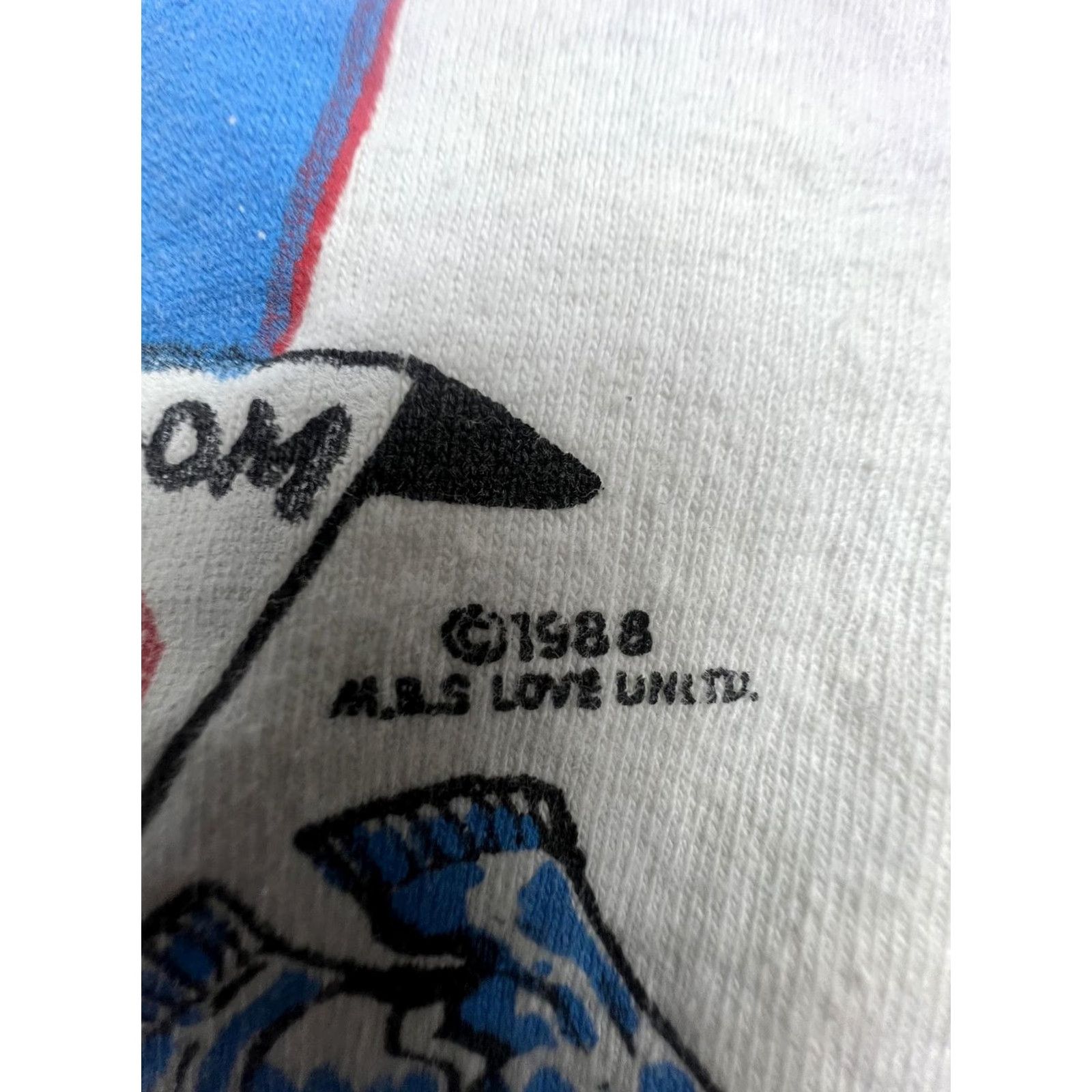 Vintage VINTAGE OFA Tank Shirt Mens Medium White Adult Safe Sex AIDS Graphic 1988 USA Size US M / EU 48-50 / 2 - 4 Thumbnail