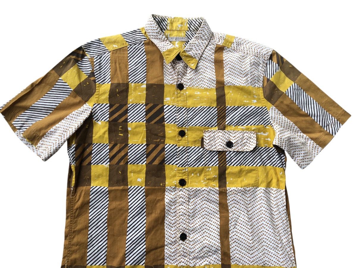 Burberry 🔥Authentic BURBERRY BRIT Plaid Button Up Luxury Brand Shirt Size US M / EU 48-50 / 2 - 3 Thumbnail