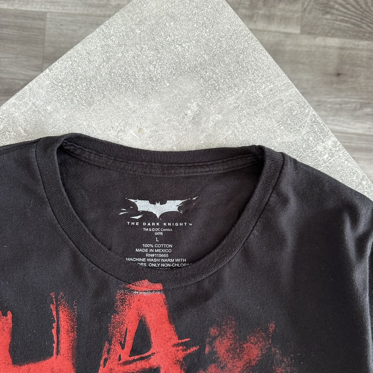 Vintage Vintage 00s Joker Dark Knight DC Comics y2k tee aop marvel Size US L / EU 52-54 / 3 - 6 Thumbnail
