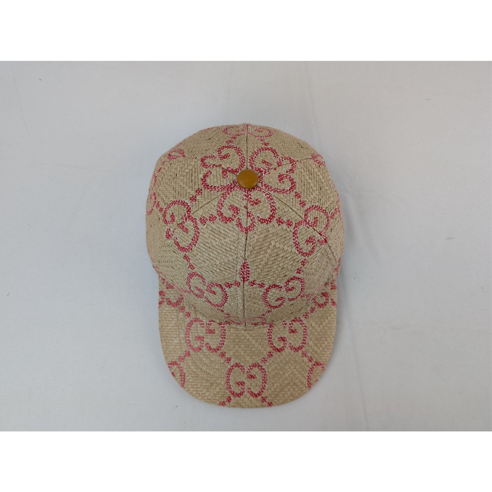 Gucci o1rshd1 Size: M / Baseball Cap / Hat in Beige/Red Size ONE SIZE - 6 Thumbnail